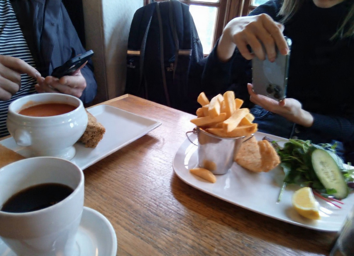 Fish & Chips with Salad