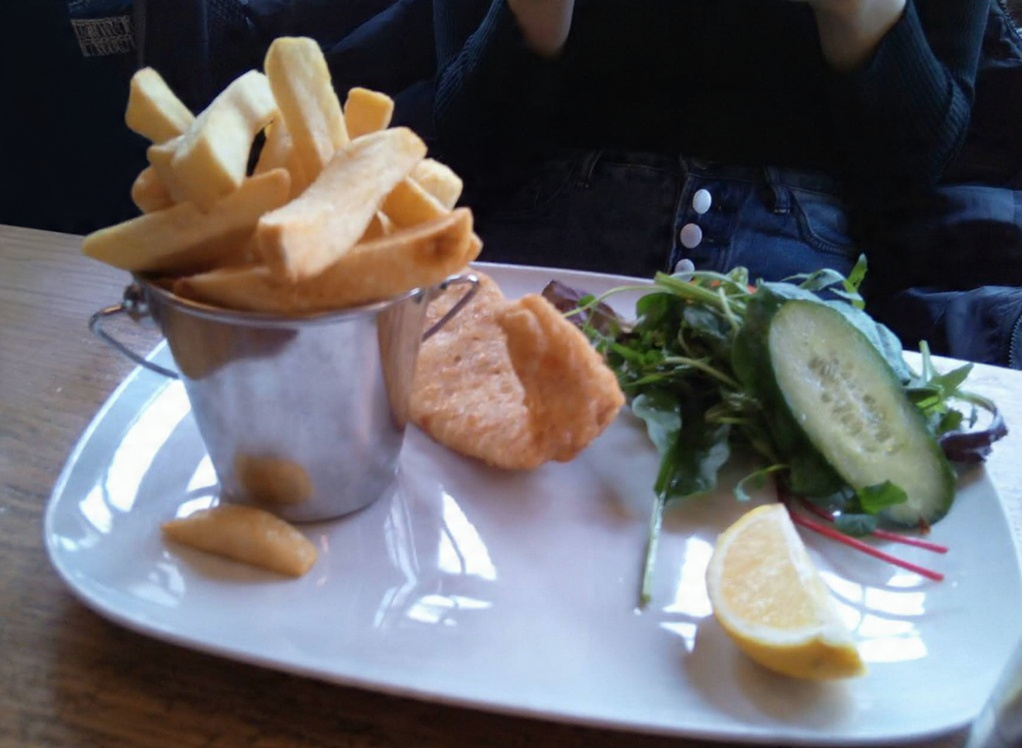 Lightly Battered Fish & Chips